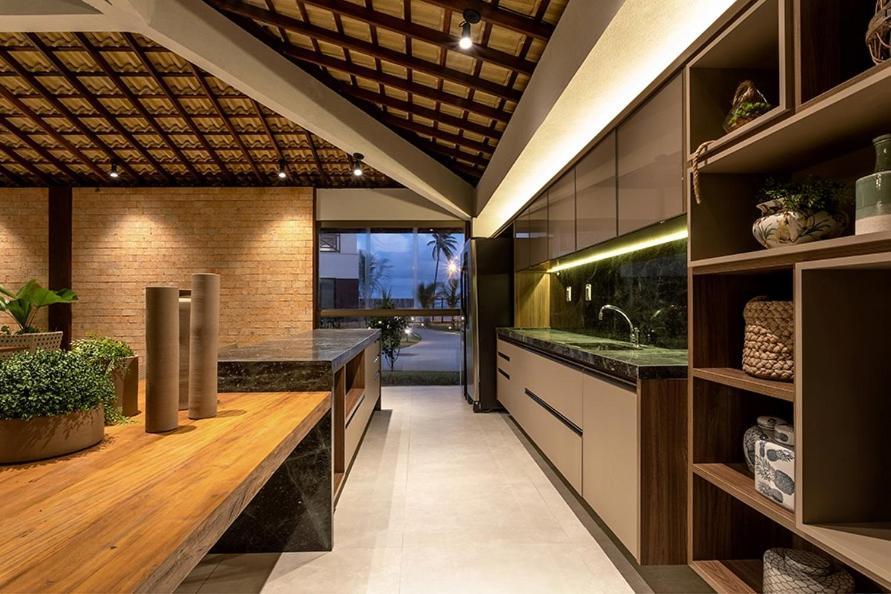 Maravilhoso Garden Imbassai Pe Na Areia Bahia Litoral Apartment Exterior photo